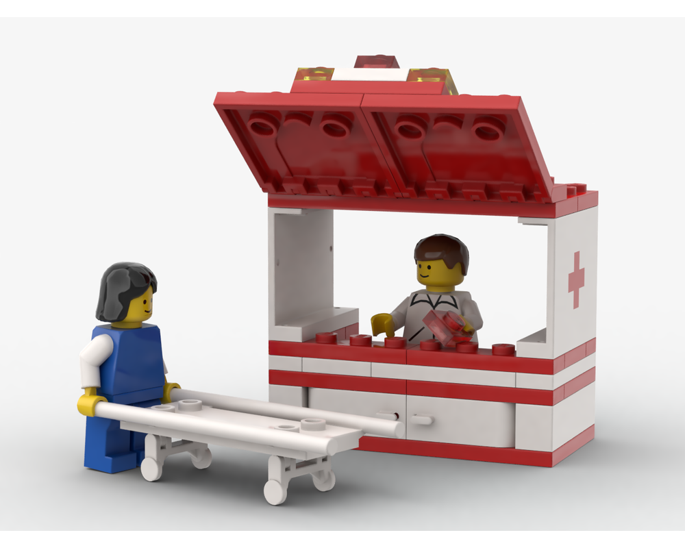 LEGO Set 6688-1-c5 Pharmacy (1985 Town > Classic Town) | Rebrickable ...