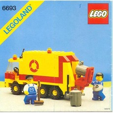 Refuse Collection Truck (set 6693-1)