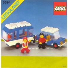 Car with Camper (set 6694-1)