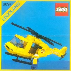 Rescue-I Helicopter (set 6697-1)