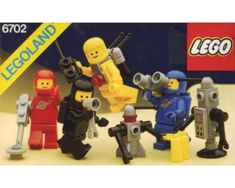 LEGO Set 6702 1 Minifig Pack 1986 Space Supplemental