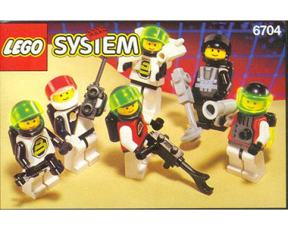 LEGO Set 6704-1 Minifig Pack (1991 Space > Supplemental) | Rebrickable ...