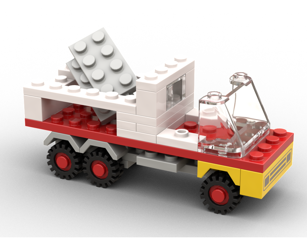 LEGO Set 671-1-c2 Construction Site Truck (1978 Town > Classic Town ...