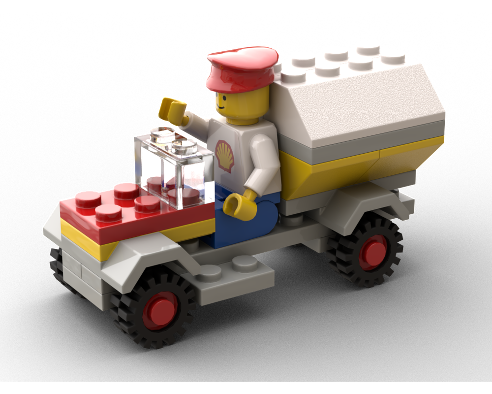 LEGO Set 671-1-c3 Small Fuel Delivery Truck (1978 Town > Classic Town ...