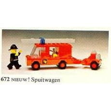 Fire Emergency Van (set 672-1)