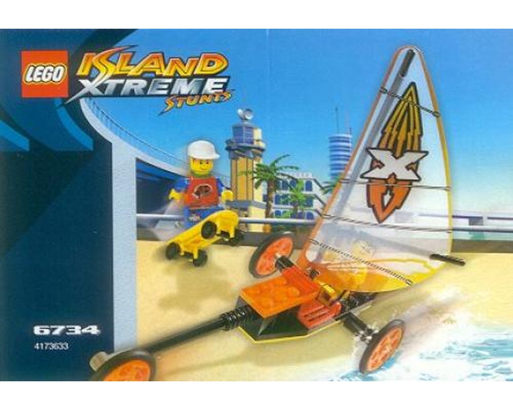 LEGO Set 6734-1 Beach Cruiser (2002 Island Xtreme Stunts) | Rebrickable ...