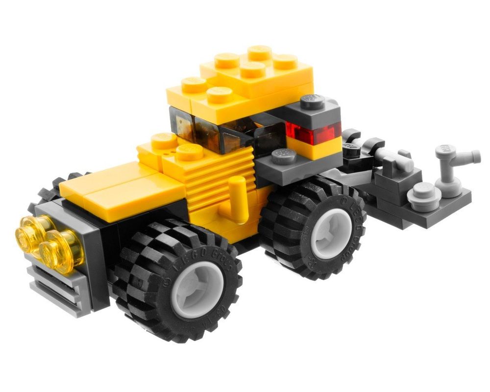 greb Rejse klasse LEGO Set 6742-1-b2 Tractor (2009 Creator > Creator 3-in-1) | Rebrickable -  Build with LEGO