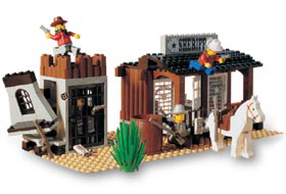 LEGO Set 6764-1 Sheriff's Lock-Up (2002 Western > Cowboys ...