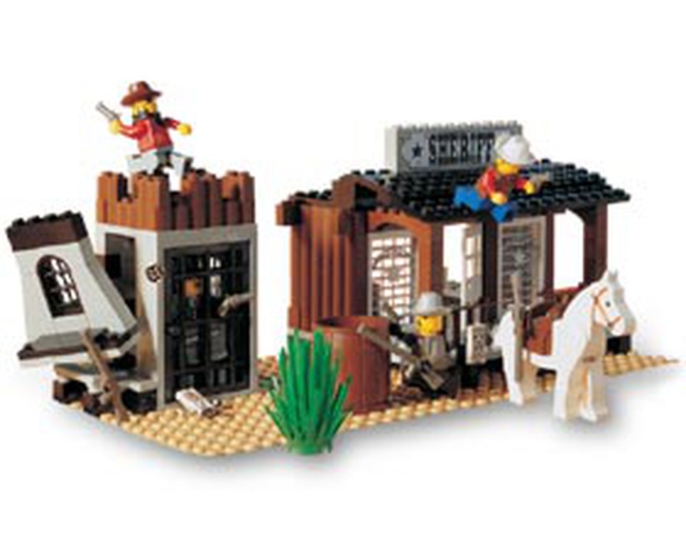 LEGO Set 6764-1 Sheriff's Lock-Up Western) | Rebrickable - Build with