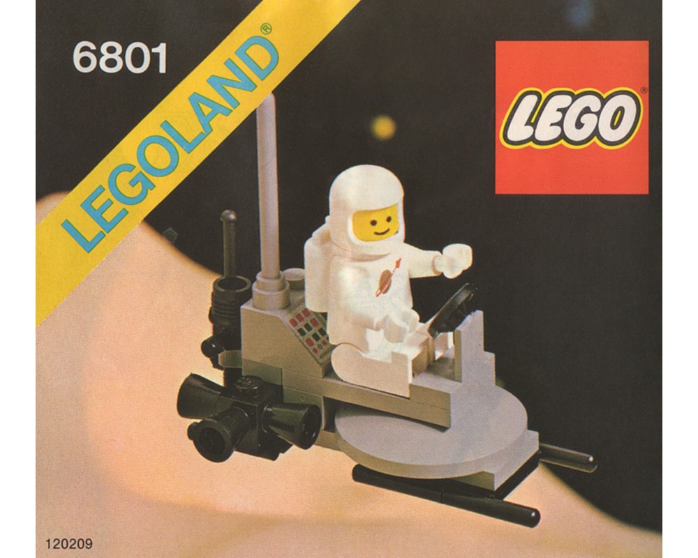 LEGO Set 6801-1 Moon Buggy (1981 Space > Classic Space