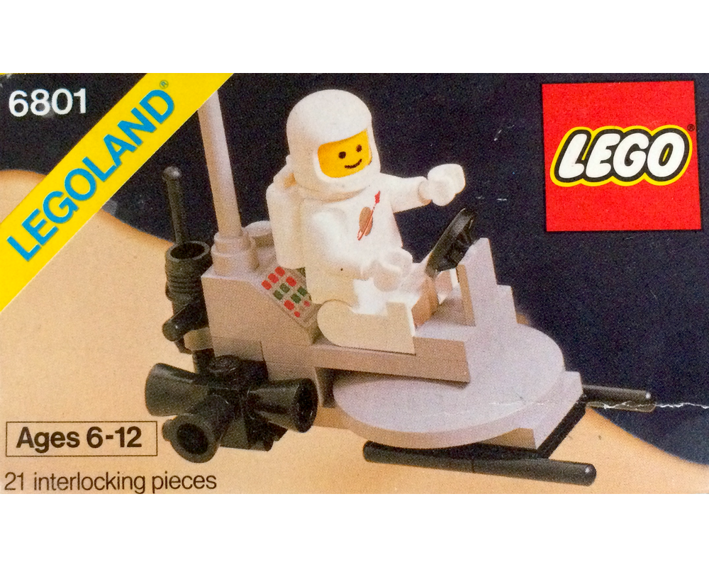 Lego espace vintage buggy lunaire 6801 - LEGO - 6 ans