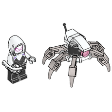 Ghost-Spider and Spider Robot (set 682405-1)