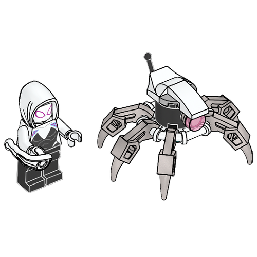 Ghost-Spider and Spider Robot