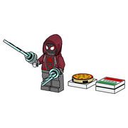 Miles Morales with Pizza
