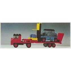 Low-Loader with Fork Lift Truck