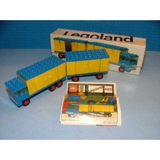 Truck with Trailer (without Stickers) (set 685-2)