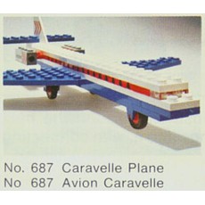 Caravelle Plane (set 687-1)