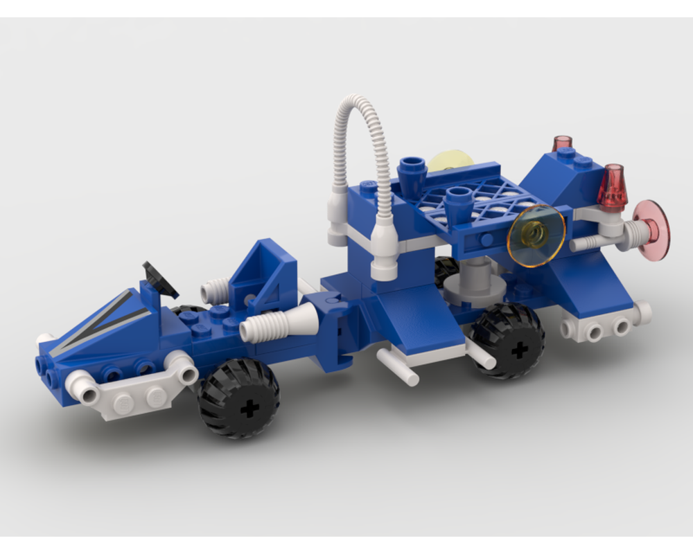 LEGO Set 6874-1-s2 Space Rover with Landing Platform (1986 Space ...