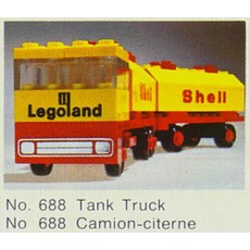Shell Double Tanker (set 688-1)