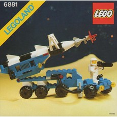 Lunar Rocket Launcher (set 6881-1)