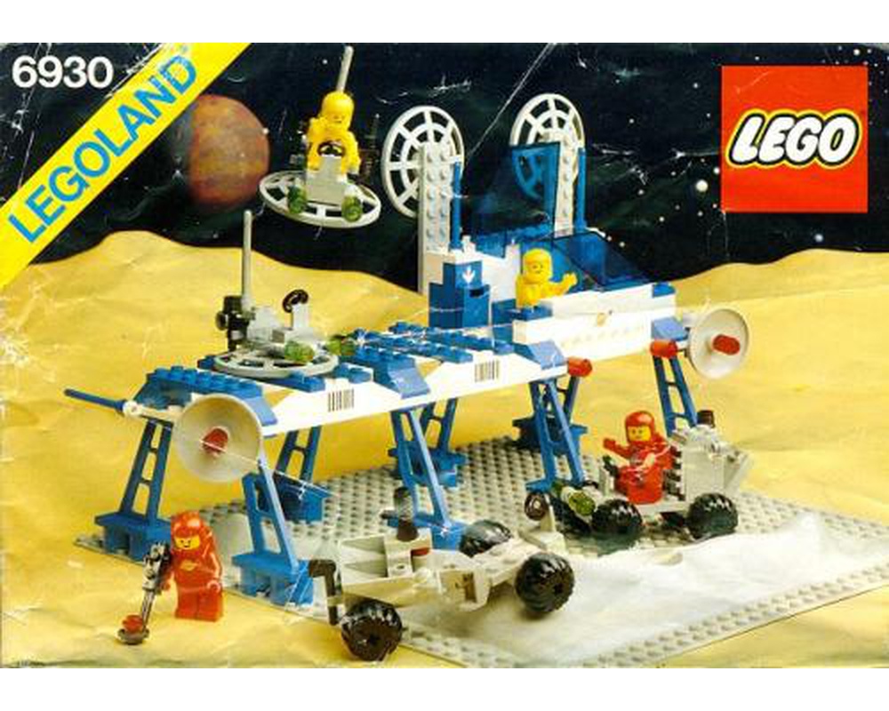 Lego Set 6930 1 Space Supply Station 1983 Space Classic Space Rebrickable Build With Lego
