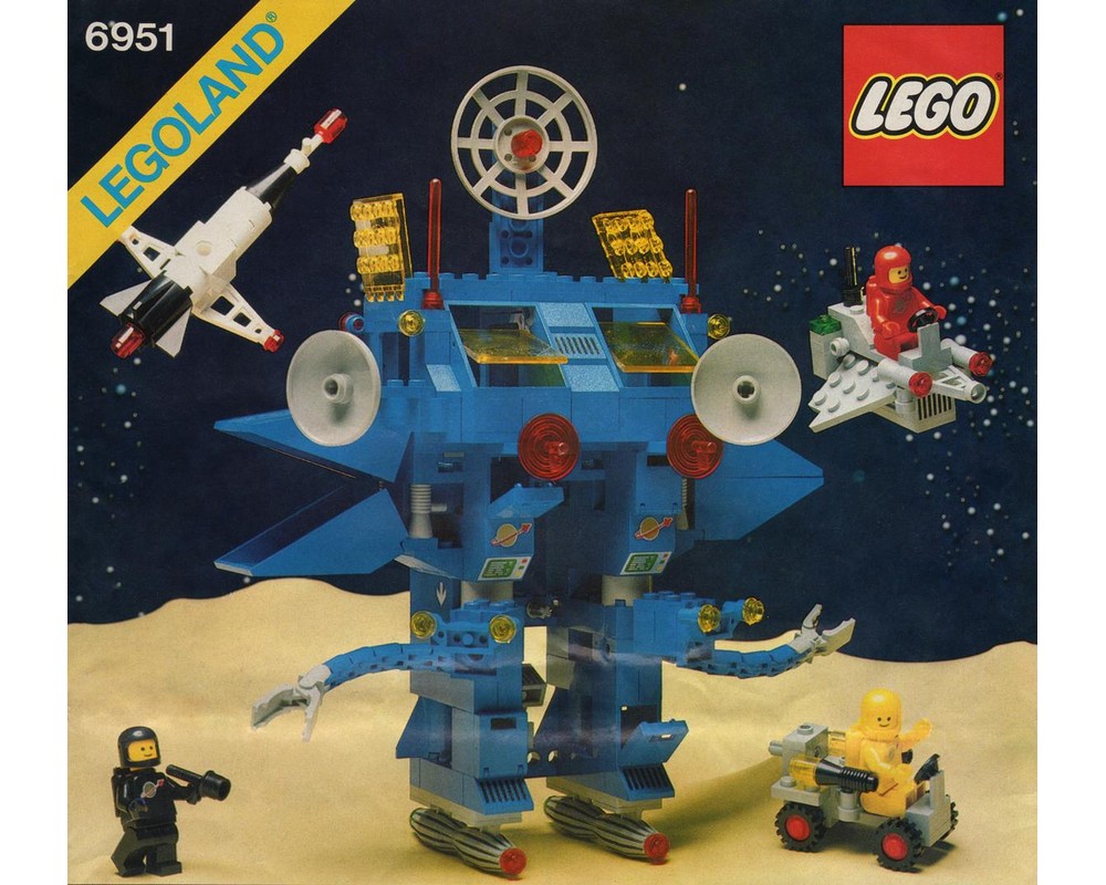 LEGO Set 6951-1 Robot Command Center (1984 Space > Classic Space