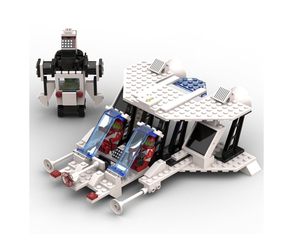 LEGO Set 6953-1-c1 TRN Shutle (1987 Space > Futuron) | Rebrickable ...