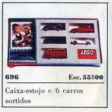 1:87 6 Passenger Cars (set 696-2)