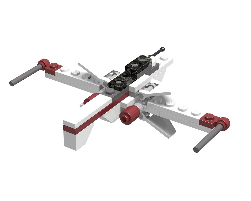 LEGO Set 6967-1 ARC-170 Starfighter - Mini (2005 Star Wars ...