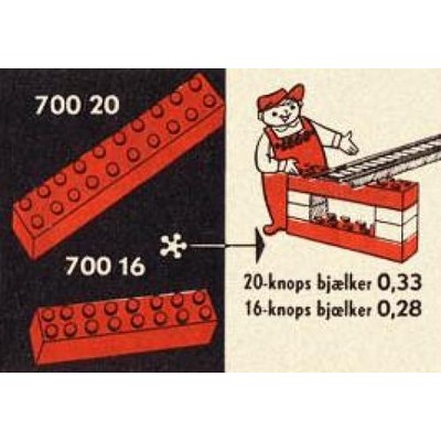 Individual 2 x 8 Bricks