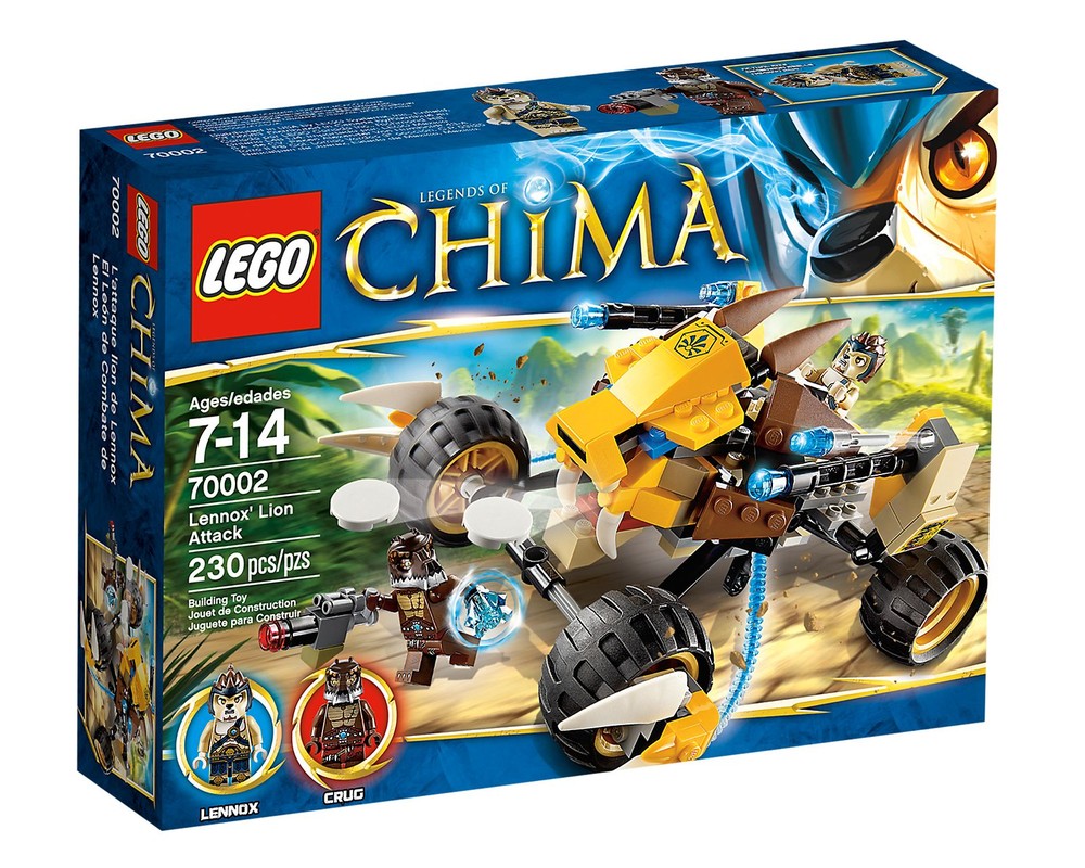 LEGO Set 70002-1 Lennox' Lion Attack (2013 Legends of Chima