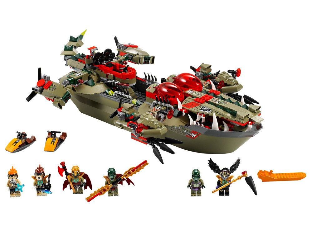 LEGO Set 70006 1 Cragger s Command Ship 2013 Legends of Chima