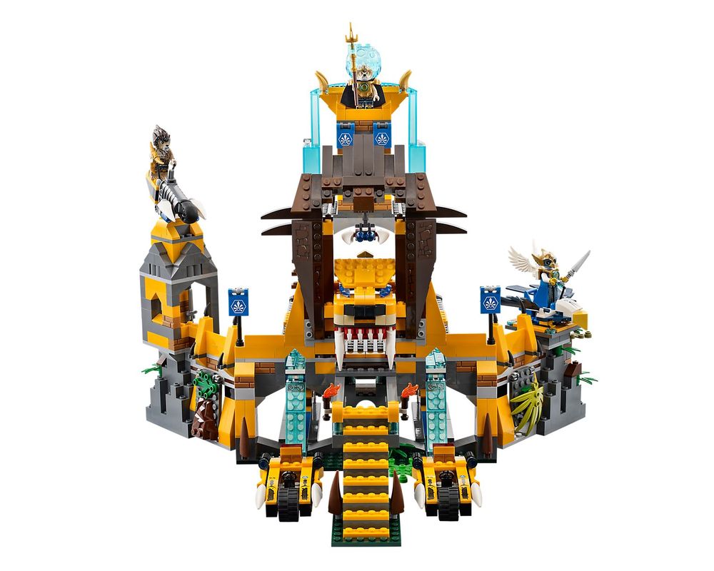 Credential Centralisere Det LEGO Set 70010-1 The Lion CHI Temple (2013 Legends of Chima) | Rebrickable  - Build with LEGO