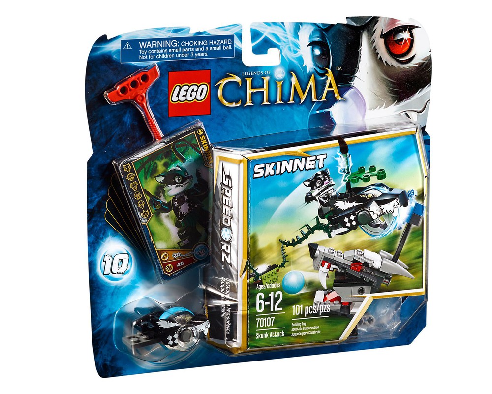 LEGO Set 70107-1 Skunk Attack (2013 Legends of Chima > Speedorz 