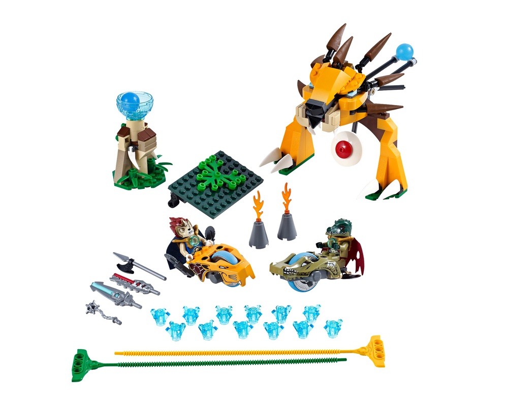 LEGO Set 70115-1 Ultimate Tournament (2013 Legends of Chima > Speedorz) | Rebrickable Build with