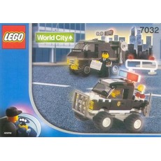 Highway Patrol & Undercover Van (set 7032-1)