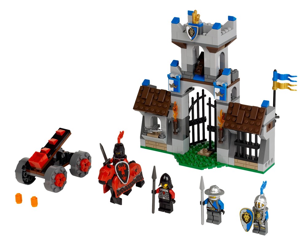 Modular Castle 01 - Gatehouse for Castle / Village Series 722 Pieces MOC