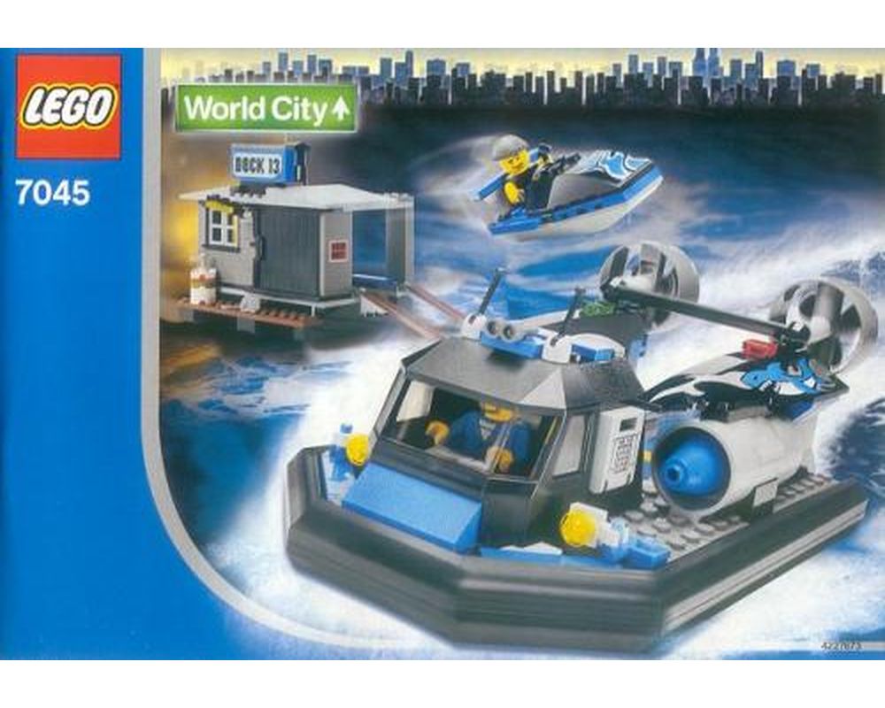 LEGO Set 7045-1 Hovercraft Hideout (2003 Town > World City ...