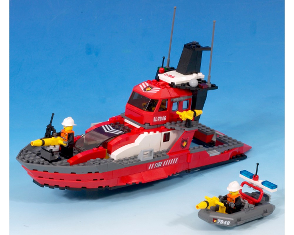 Til fods Credential Kontrovers LEGO Set 7046-1 Fire Command Craft (2004 Town > World City) | Rebrickable -  Build with LEGO