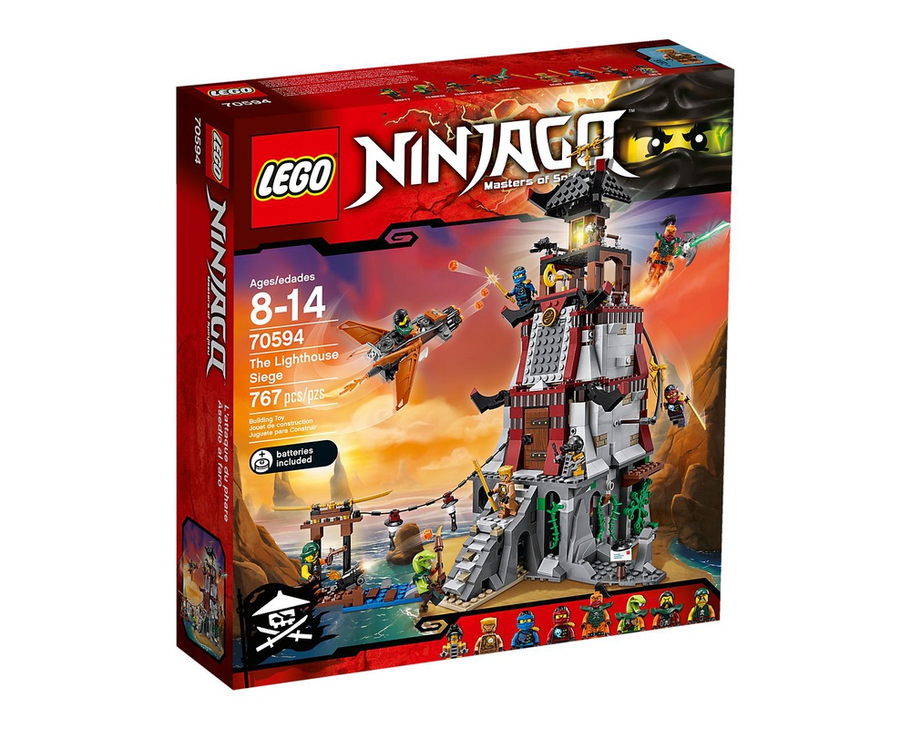 Telemacos Indgang Imponerende LEGO Set 70594-1 The Lighthouse Siege (2016 Ninjago) | Rebrickable - Build  with LEGO