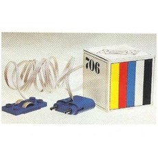 12V Rail Contact Wire with Transformer Connector with Cap (set 706-3)