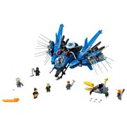 めい326A Lego 70614 NinjaGo Movie Jay's Lightning Jet Anime 876 Pieces New