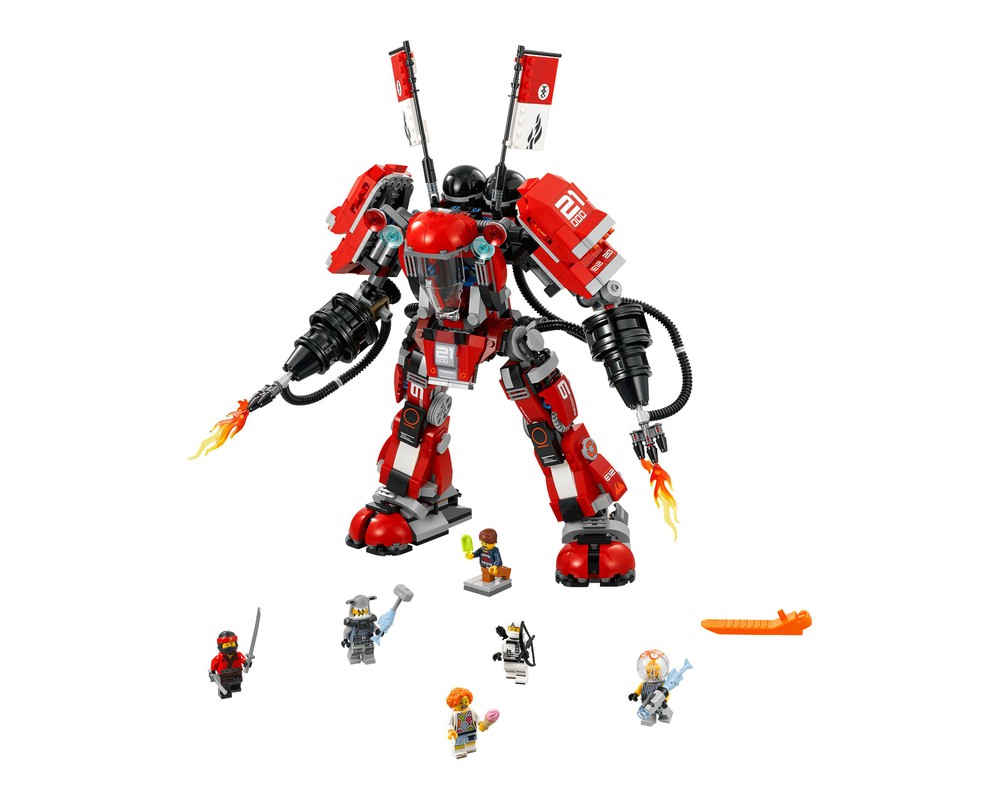 Ninjago movie fire discount mech