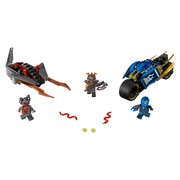 LEGO MOC 70622 + 70625 Ninjago Hotrod & Tank by NKubate