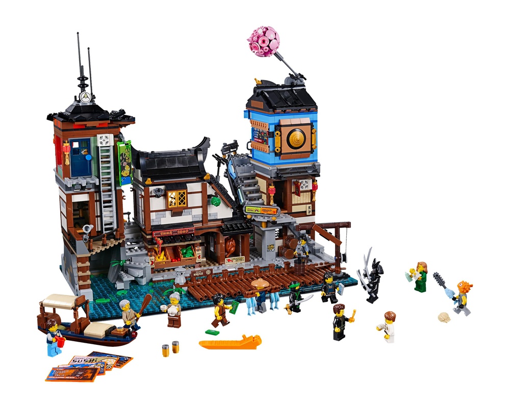 LEGO Set 70657-1 NINJAGO City Docks (2018 > The LEGO Ninjago Movie) | Rebrickable Build with LEGO
