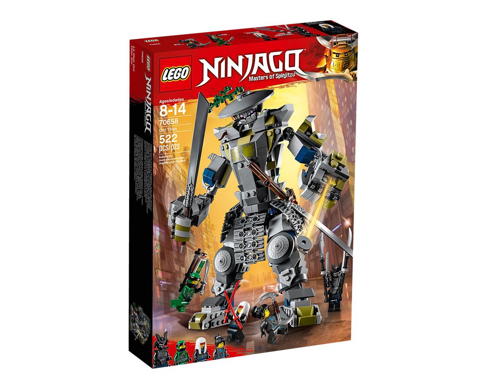 LEGO Set 70658 1 Oni Titan 2018 Ninjago Rebrickable Build with LEGO