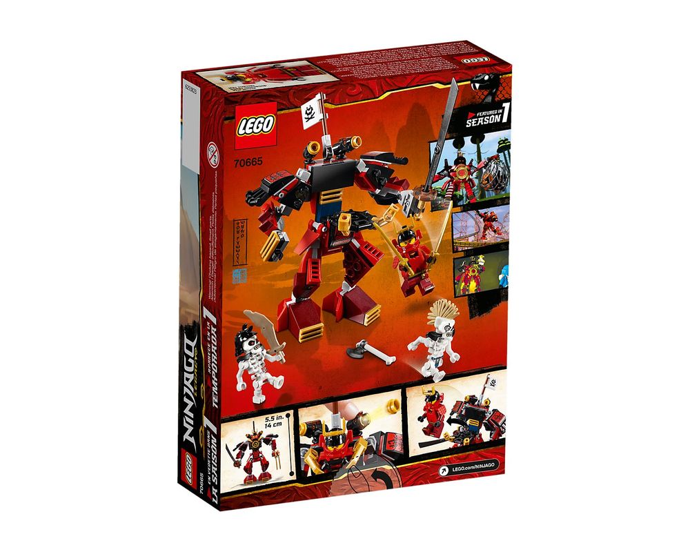 LEGO Set 70665-1 The Samurai Mech (2019 Ninjago) | Rebrickable 