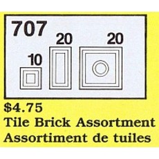 Tile Brick Assortment (set 707-1)
