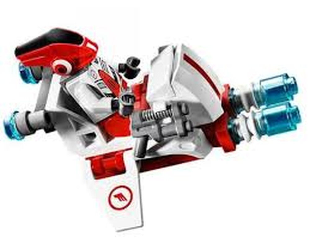 LEGO Set 70702-1-s1 Red Team's Flyer (2013 Space > Galaxy Squad ...