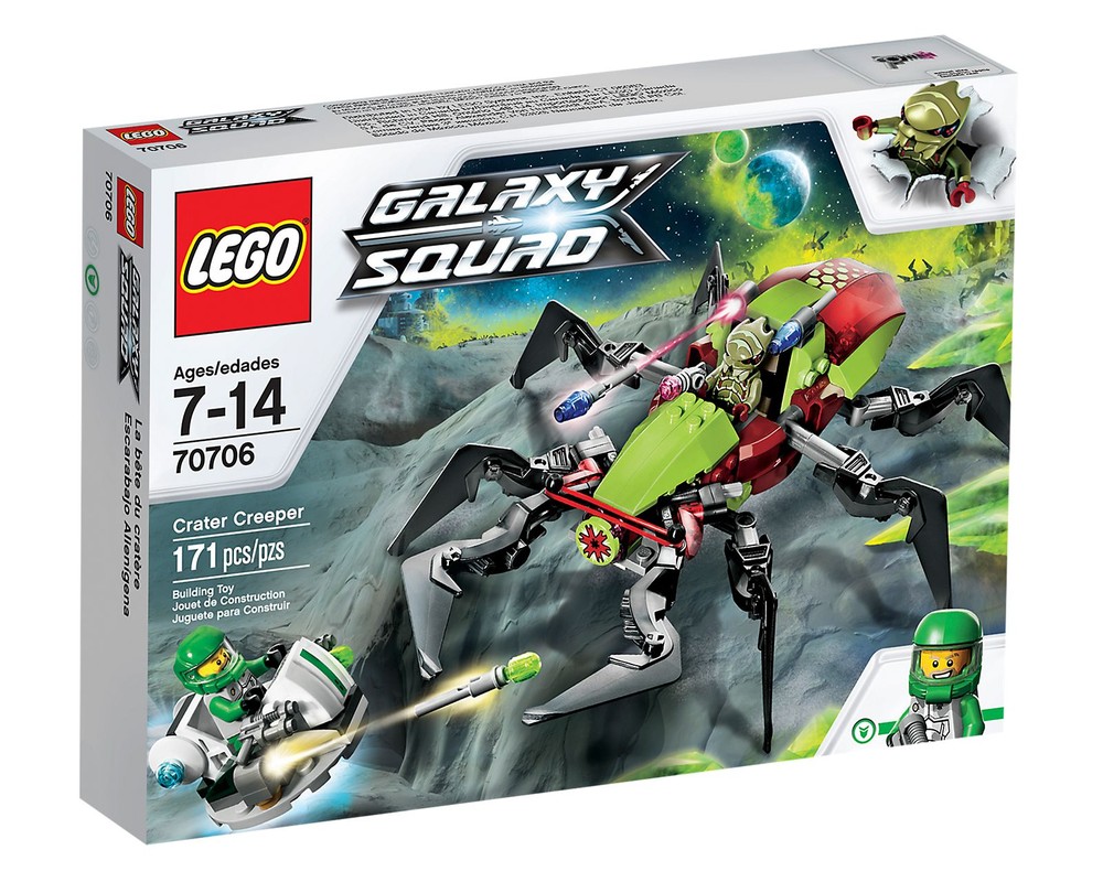 LEGO Set 70706-1 Crater Creeper (2013 Space > Galaxy Squad